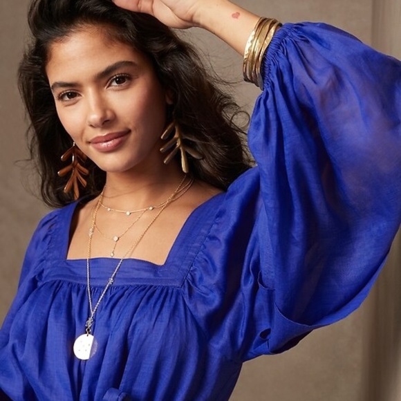 Banana Republic RAMIE MIDI DRESS - Long Sleeve Tie Waist Midi - Picture 1 of 5